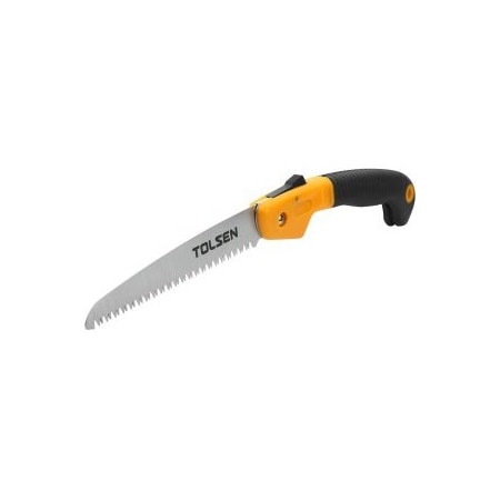 Tolsen Foldable Saw 7 Blade 7 TPI Blade, Heavy Duty Two-Component Plastic Handle 31014T